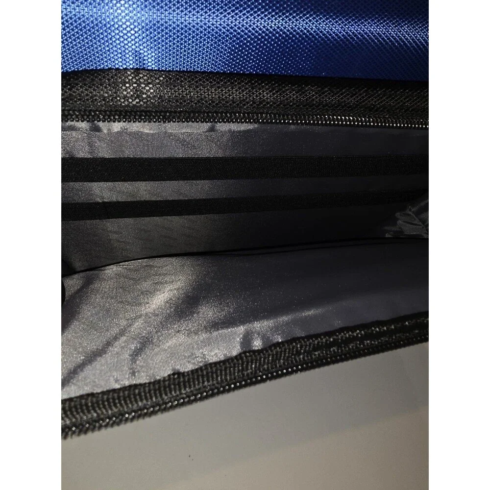 Case•it LT-007 Blue Binder With Zippered Pockets Great For School. No Strap